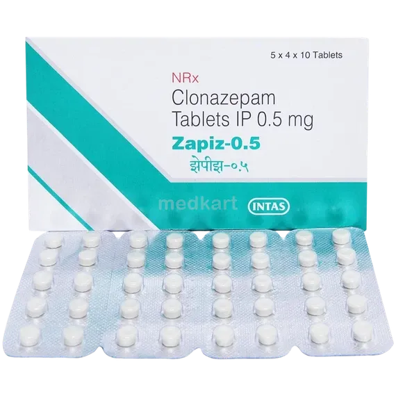 zapiz 0.5mg tablet 10's